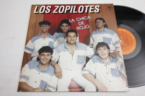 Vinilo Los Zopilotes La Chica De Rojo 1991 Argentina