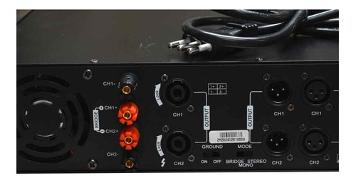 Amp.power St.ab 1200w Rms Cipriani Vulcano 4000p