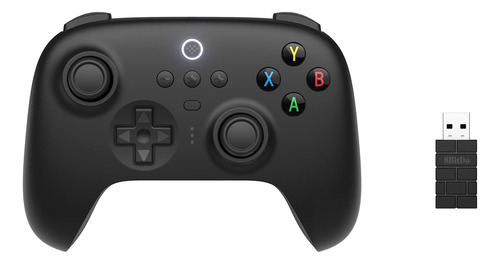 Control Inálambrico 8bitdo Ultimate 2.4g Con Cargador Dock Negro