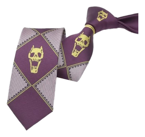 Corbata Estampado De Calaveras Dibujos Animados Cosplay