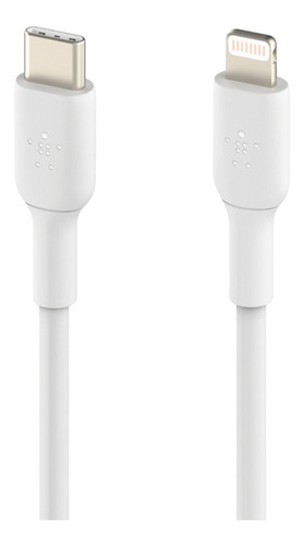 Cable iPhone Lightning A Usb-c Belkin Caa003bt1mwh Blanco
