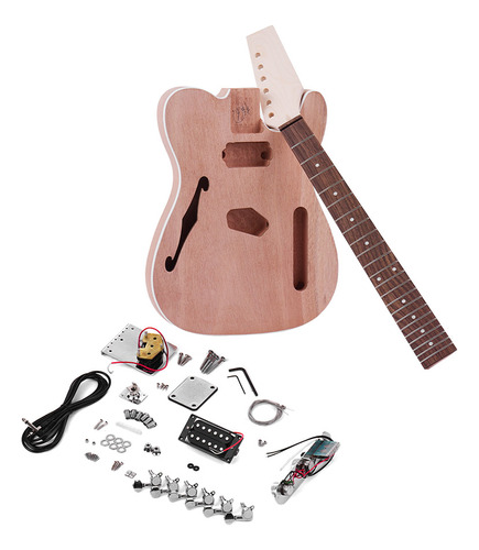 Kit De Bricolaje Para Guitarra Eléctrica Sin Terminar, Cuerp