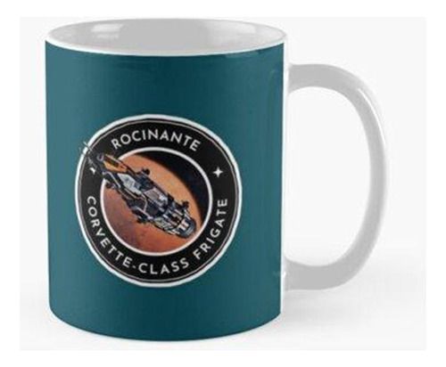 Taza Rocinante - Fragata Clase Corvette - Blanco - Sci-fi Ca