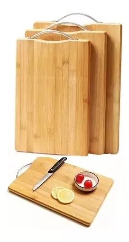 3pzs Juego De Tablas De Cocina Para Picar Cortar Alimentos