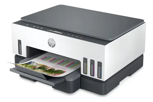 Impressora Multifuncional HP Smart Tank 724 Tinta Continua, Cor, Wi-Fi, Scanner, Duplex (2G9Q2A)