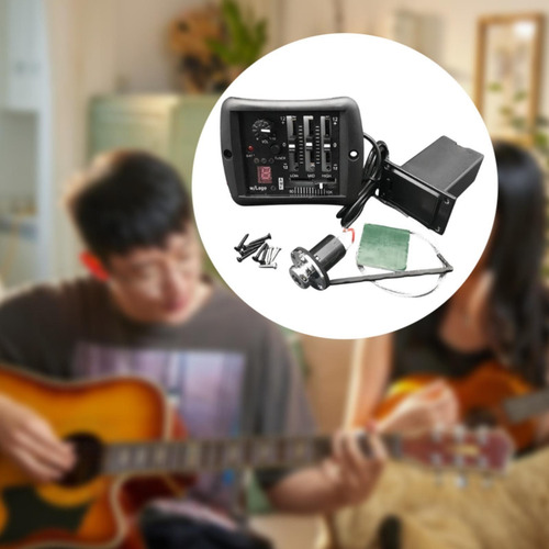 Pickup Eq 4 Bandas Eq Piezo Pickup And Volume