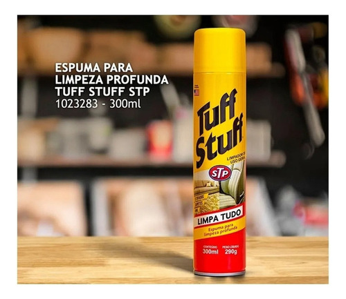 6 Tuff Stuff Espuma Limpeza Bancos Carpetes Painéis Tapetes