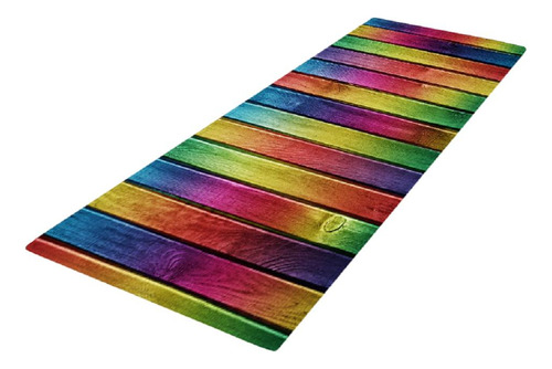 2x Alfombras De Cocina De Tablones De De Granja Alfombras