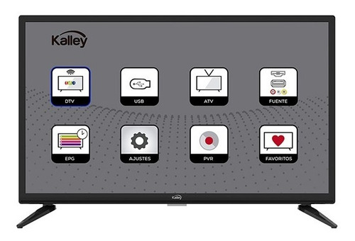 Tv Kalley 24  Pulgadas 61 Cm K-tv24hd Led Hd Plano