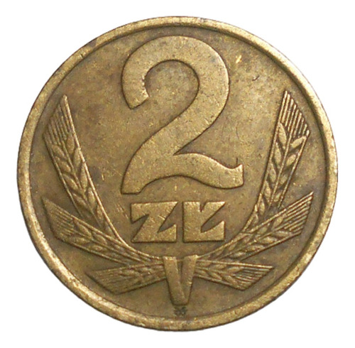 Polonia Moneda De 2 Zloty 1976 - Y#80.1