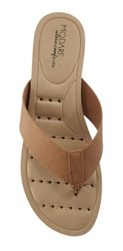 Imagem 2 de 3 de Chinelo Feminino Ortopedico Modare Esporao Rasteira 7113.100