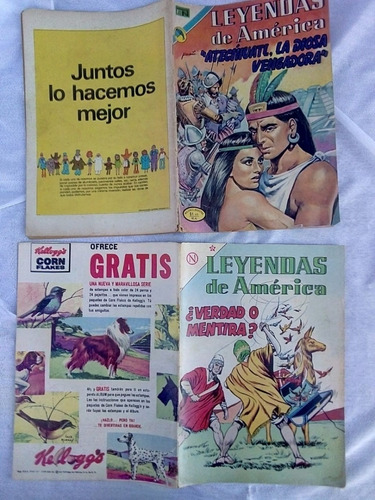 Leyendas De America No. 94, 123 Y 208 (Usado)