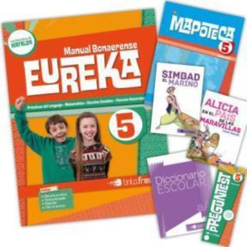 Equipo Escolar Eureka 5 Bon.- Pack 2015-equipo Editorial-tin