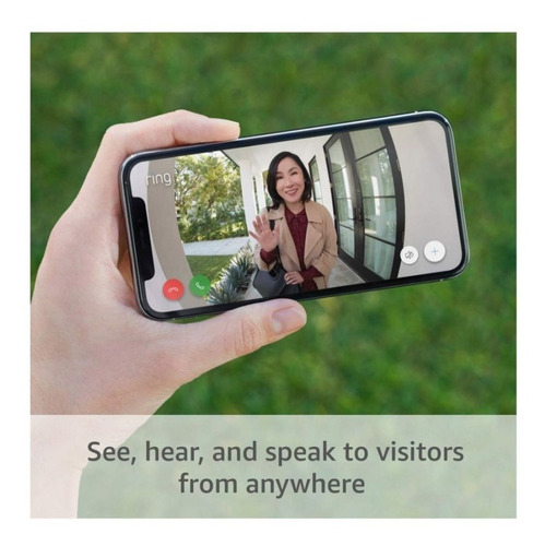 Imagen 7 de 7 de Timbre Ring Video Doorbell Instalación Fácil Batería Wifi