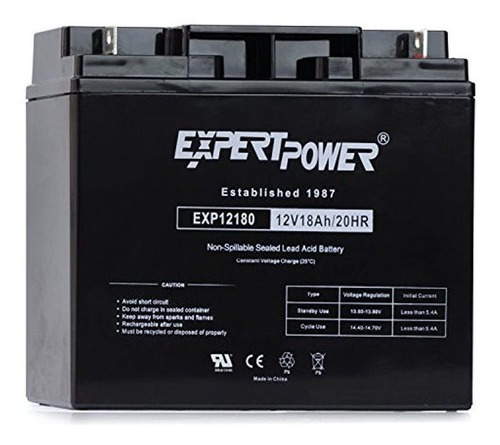 Expert Power Exp12180 - Batería De Plomo 1 Unidad