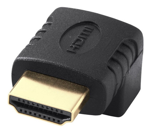Imagen 4 de 5 de Adaptador Hdmi A Hdmi 90° Angulo L V1.4 4k 1080p - Polotecno