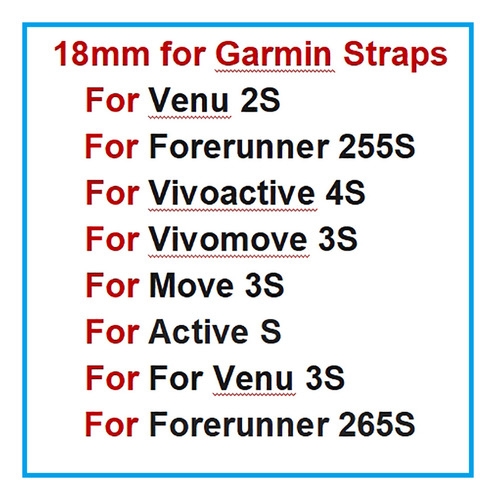 For Garmin Venu 3s/venu 2s Silicone Strap