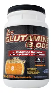 L Glutamina 1,000 Gr L-glutamina Bebida Sabor Naranja F&nt