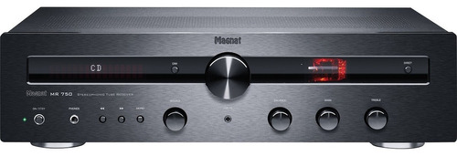 Magnat Mr 750 Receptor Av De Tubos Híbrido Bt Hdmi Cd Player Color Negro Potencia De Salida Rms 140 W