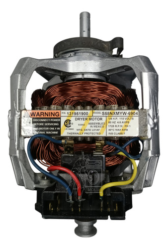 Motor Y Resorte Brazo Tensor Cl Frigidaire 131951900 3205241 (Usado)