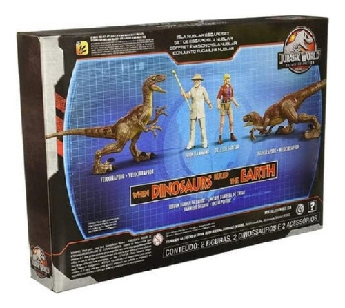 Isla Nublar Escape Set Jurassic World Legacy Multipack Nuevo
