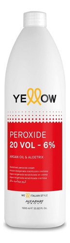 Oxidante Vol 10 Yellow De Alfaparf 1000ml Vegano Tono 20 30 40