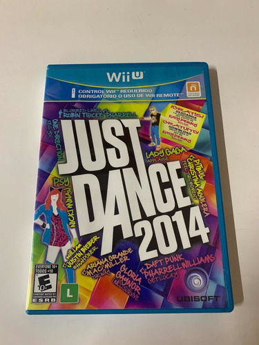 Jogo Wii U Just Dance 2014 Original Mídia Física