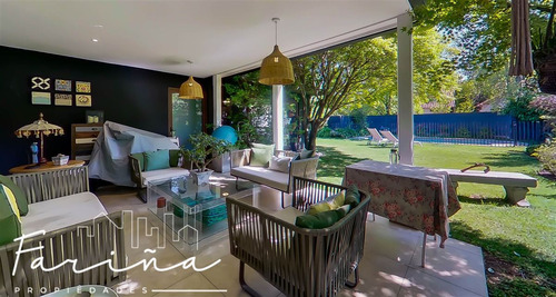 Linda Casa En Condominio, 4d + 3b, Lo Barnechea