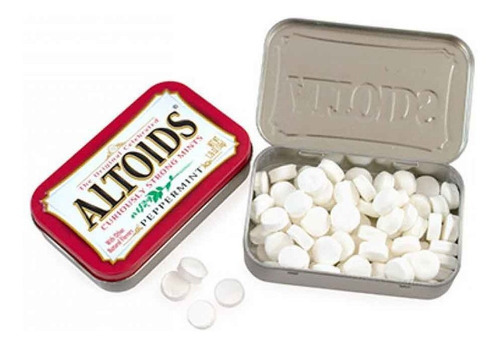 Kit 6 Unidades Balas Altoids Peppermint 50g Importadas Eua