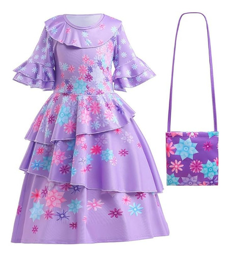 Vestido Mirabel Para Niñas Vestido Princesa Dibujos Animados