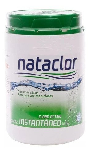 Dicloro Instantaneo Solido Para Piletas X 1kg Nataclor