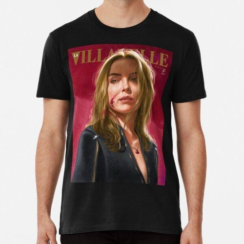 Remera Retrato Pintado De Villanelle Algodon Premium