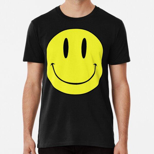 Remera Hombre Ácido Cara Sonriente Camiseta Rave Grunge Styl