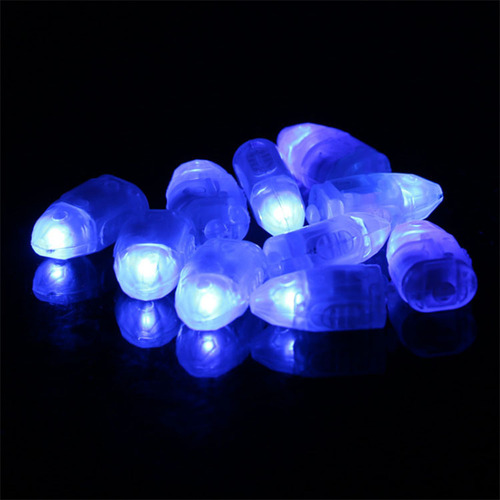 100 Pzs Mini Luces Led Redondas De Globos De Luz De Blanco