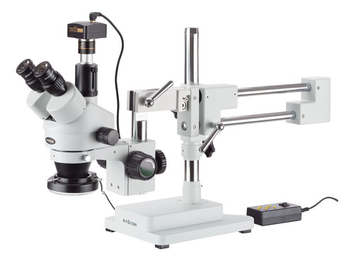 Amscope 3,5 x -180 x Trinocular Microscopio Estéreo Con .