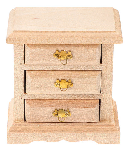 Mini Mesita De Noche Modelo Adornment Mini House Mini Furni,