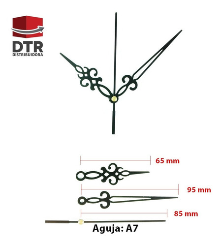 Maquina Reloj Armar Motores Para Reloj De Pared Mr12-100