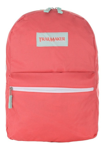 Mochila Basica Dos Cierres Varios Colores Trailmaker Classic