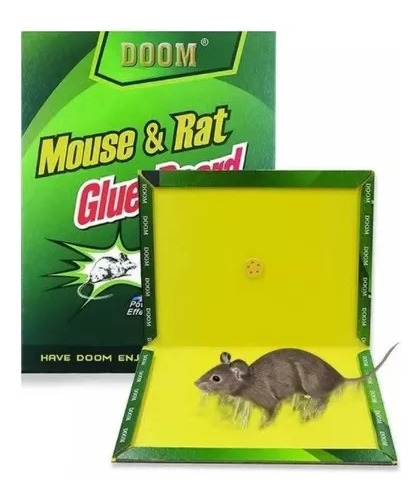 Trampa Adhesiva Para Ratas Y Ratones Sin Veneno