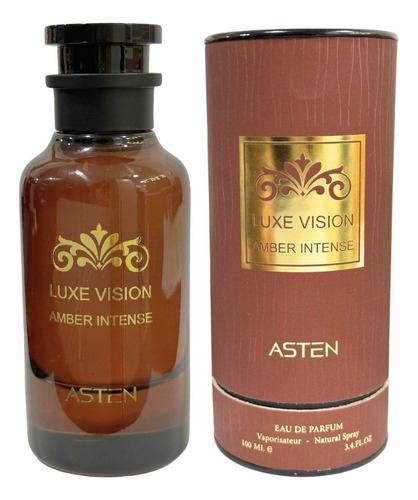Perfume Asten Amber Intense Edp 100ml Unisex Volumen De La Unidad 100 Ml