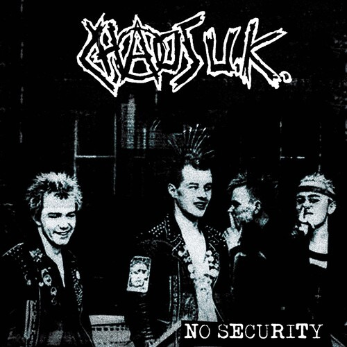 Chaos Uk No Security - Red Lp