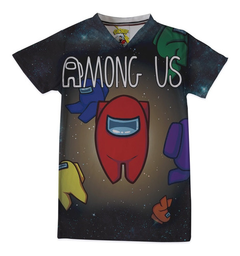 Camiseta Para Niño Diseño De Among Us