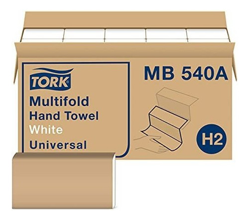 Tork Universal Mb540 A Multifold Papel Toalla De Mano, 1-pl
