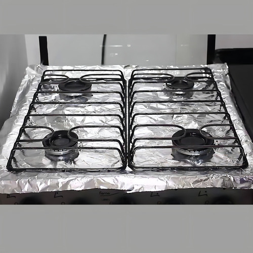 Protetor Forro Aluminio Fogão Manter Proteger Boca Fogareu
