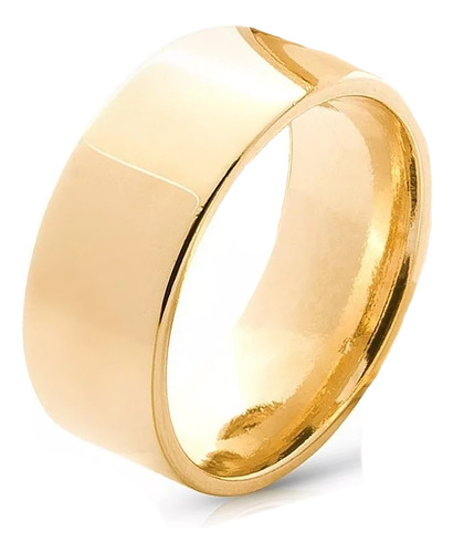 Alianças De Ouro Casamento 18k 4 Gramas 6mm Quadrada Reta