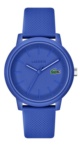 Relógio masculino de silicone Lacoste 2011279 Lacoste.12.12