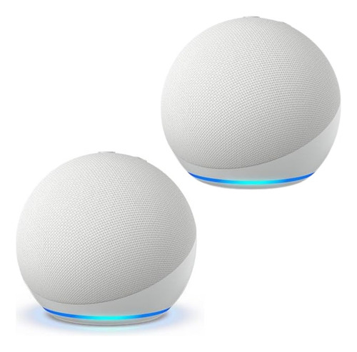 Amazon Echo Dot 5ta Generacion Alexa Blanco White Pack X2