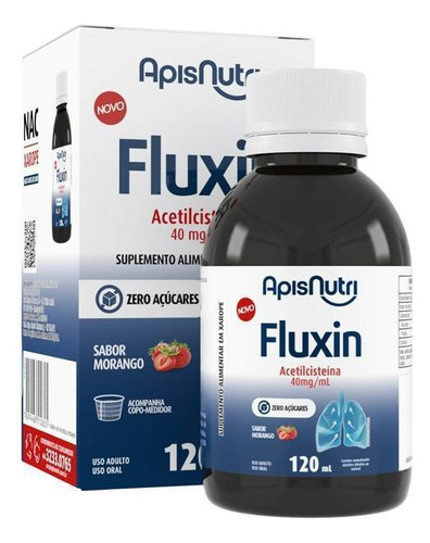 Suplemento Alimentar 120 Ml Fluxin Apisnutri