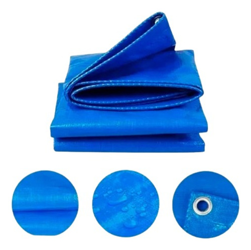 Funda Carpa Lona Cobertor Multiusos Impermeable 6x8 Metros