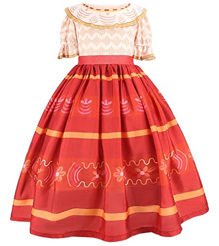 Disfraz Disney Encanto Isabela Colombia Vestido Tiendajyh